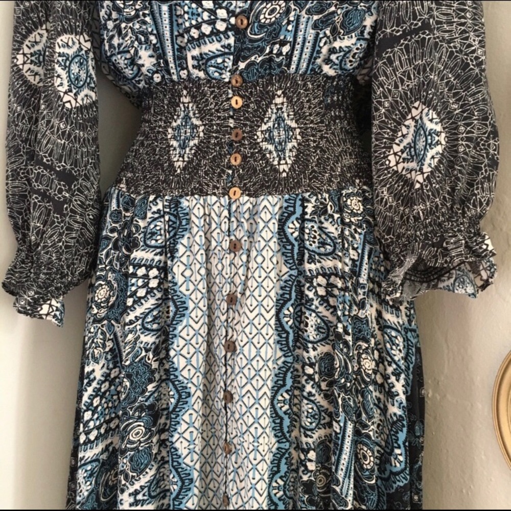 Free People Mexicali Rose Maxi Dress - Picture 6 of 8